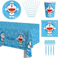 Set festa Doraemon - 8 persone