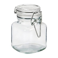 Barattolo da 90 ml con chiusura ermetica - Confezione da 5