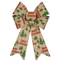 Nastro decorativo Merry Christmas 22 x 38 cm - 1 pezzo