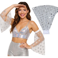 Maniche a campana stile disco