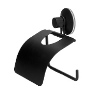 Portarotolo da bagno da parete con coperchio - 1 unità