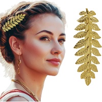 Fermaglio alloro dorato