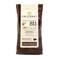 Gocce per sciogliere di cioccolato fondente 54,5 % di 1 kg - Callebaut