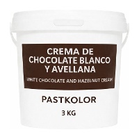 Crema di cioccolato bianco e nocciola da 3 kg - Pastkolor