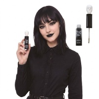 Rossetto liquido nero opaco stile gotico - 1 pezzo