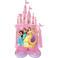 Palloncino Castello delle Principesse con base 66 x 134 cm