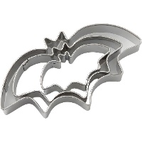 Tagliabiscotti a forma di pipistrello - Wilton - 3 pezzi