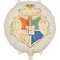 Palloncino Harry Potter con stemma di Hogwarts - 35 cm