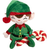 Peluche di elfo natalizio da 40 cm