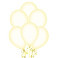 Palloncini in lattice da 30 cm cristallo trasparente - Sempertex - 50 unità