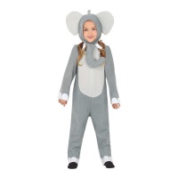 Costume elefante con proboscide infantile