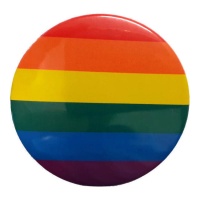 Magnete bandiera arcobaleno da 6 cm