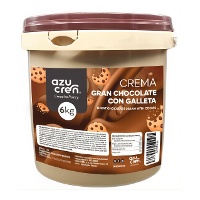 Crema al grande cioccolato con biscotto di 6 kg - Azucren