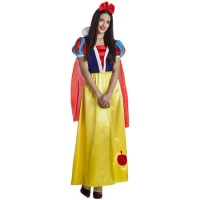 Costume da principessa del bosco con mela per donna