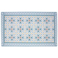 Tappeto da cucina 75 x 45 cm azzurro Idraulico