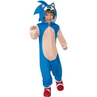 Costume da Sonic con cerniera per bambini