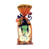 Sacchetto marshmallow zucche di Halloween da 50g