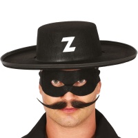 Cappello El Zorro per adulti - 57 cm