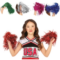 Pompon da cheerleader per bambini - 2 unità