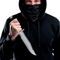 Machete da assassino di 40 cm