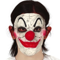 Maschera clown assassino sorridente