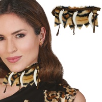 Collana da troglodita con zanne