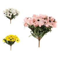 Bouquet di fiori artificiali di seta 25 cm