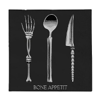 Tovaglioli Bone Apettit 16,5 x 16,5 cm - 20 pezzi