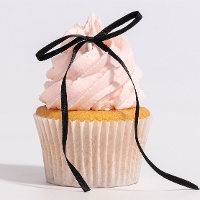 Topper per torta a forma di fiocco - 8 pezzi