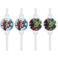 Avengers 22 cm cannucce - 4 pezzi