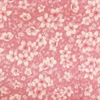 Tessuto popeline di cotone Fiori di ciliegio - Katia