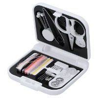 Kit da cucito da viaggio bianco