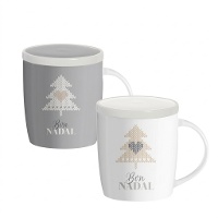 Tazza di 350 ml Bon Nadal nordica con filtro per tè - 1 unità