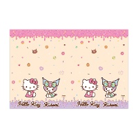Tovaglia Hello Kitty e Kuromi 120 x 180 cm