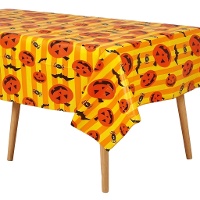 Tovaglia di Halloween con zucche - 1,30 x 1,75 m