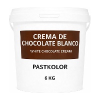 Crema di cioccolato bianco da 6 kg - Pastkolor