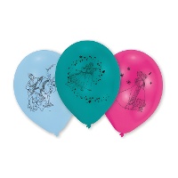 Palloncini in lattice a tema Frozen da 25,4 cm - 10 pezzi