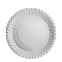 Piatti da 23 cm in cartone metallizzato - 10 pezzi
