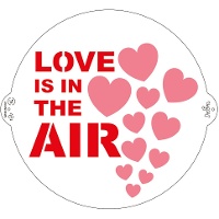 Stencil Amore da 25 cm - Decora