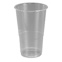 Bicchieri di plastica trasparente da 250 ml - 100 unità