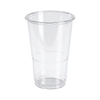 Bicchieri di plastica trasparente da 330 ml - 50 pezzi
