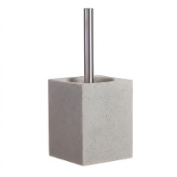 Portascopino quadrato sabbia in pietra - 1 unità