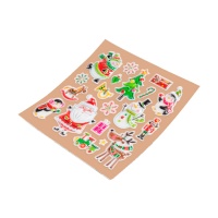 Adesivi di Natale assortiti