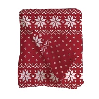 Coperta Natalizia in Tessuto di 1,50 x 1,25 m