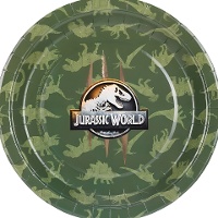 Piatti Jurassic World 23 cm - 6 pezzi