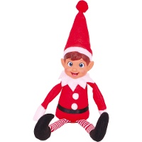 Peluche di elfo natalizio birichino