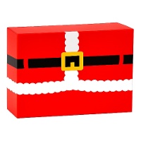 Scatola per dolci di Babbo Natale di 18 x 13,5 x 7,5 cm - Decora