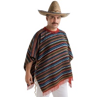 Poncho messicano per uomo