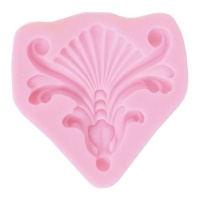 Stampo in silicone barocco ad angolo 8,6 x 8,5 cm - Artis decor