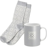 Set regalo tazza e calzini Panot
